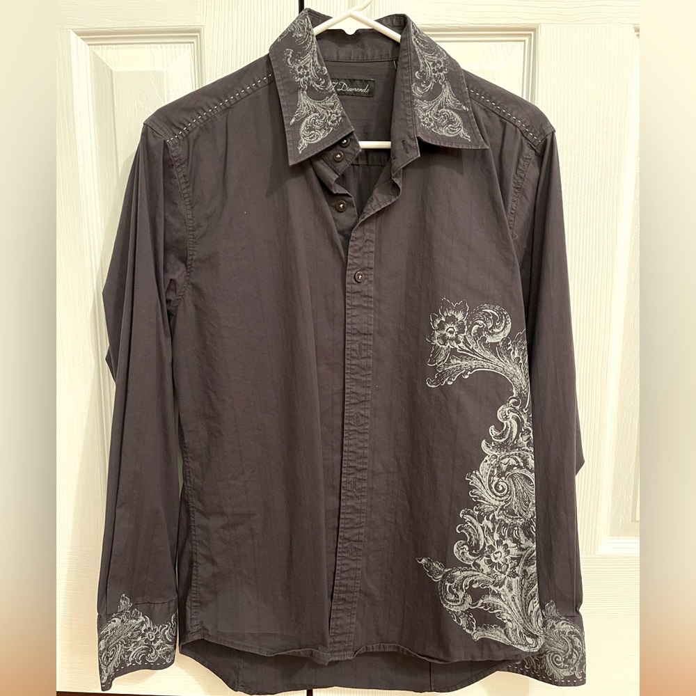 7-Diamonds Button Down Shirt